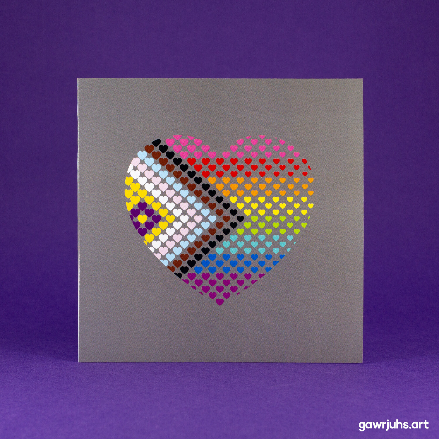 Heart: Heritage Pride Card