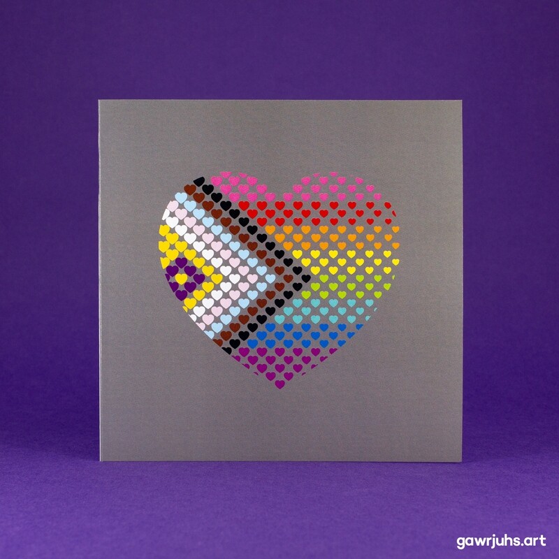 Heart: Heritage Pride Card