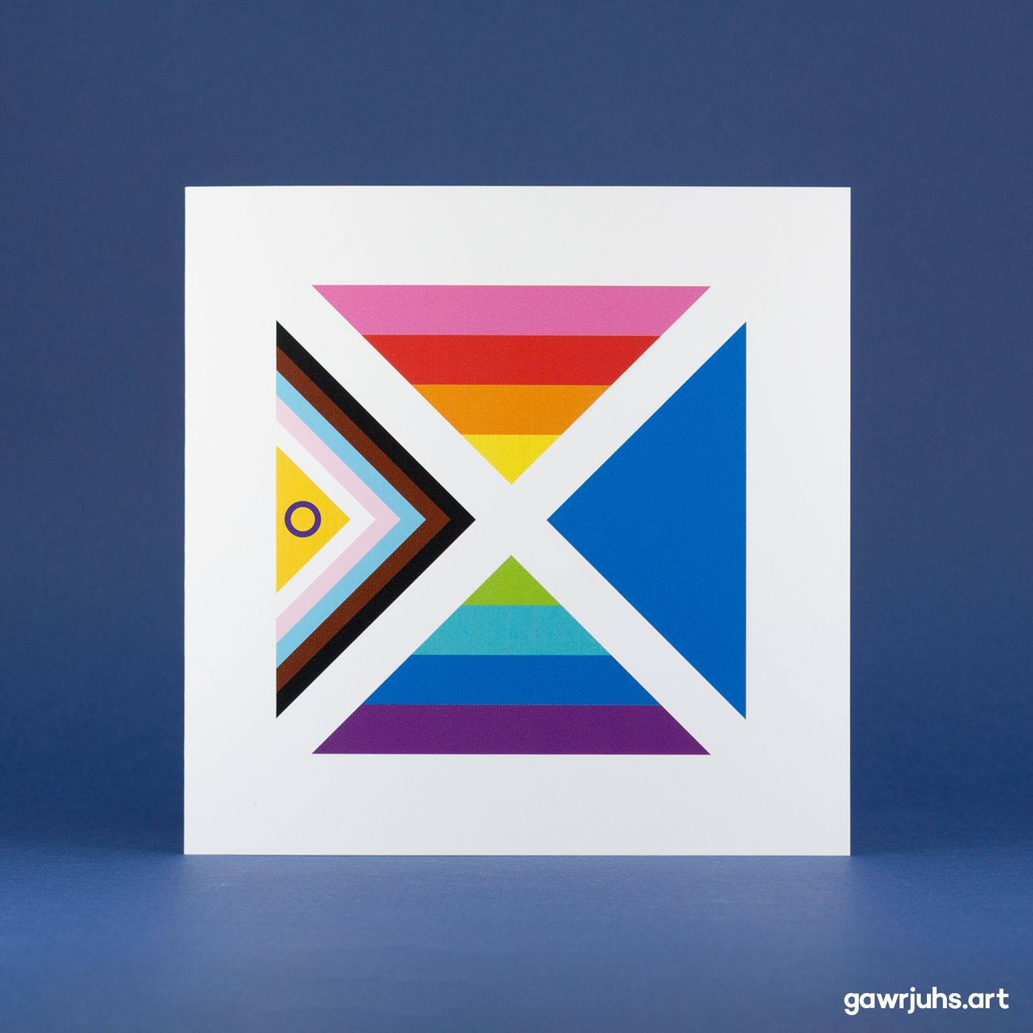 Saltire: Heritage Pride Card