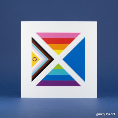 Saltire: Heritage Pride Card