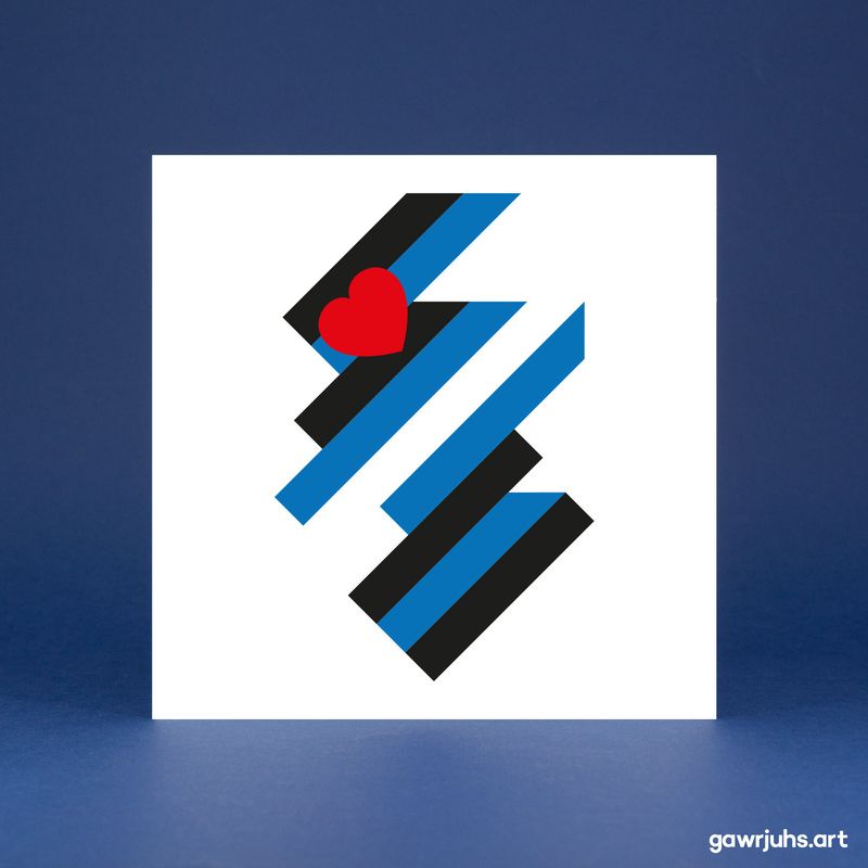 Proud Scot: Leather Pride Card