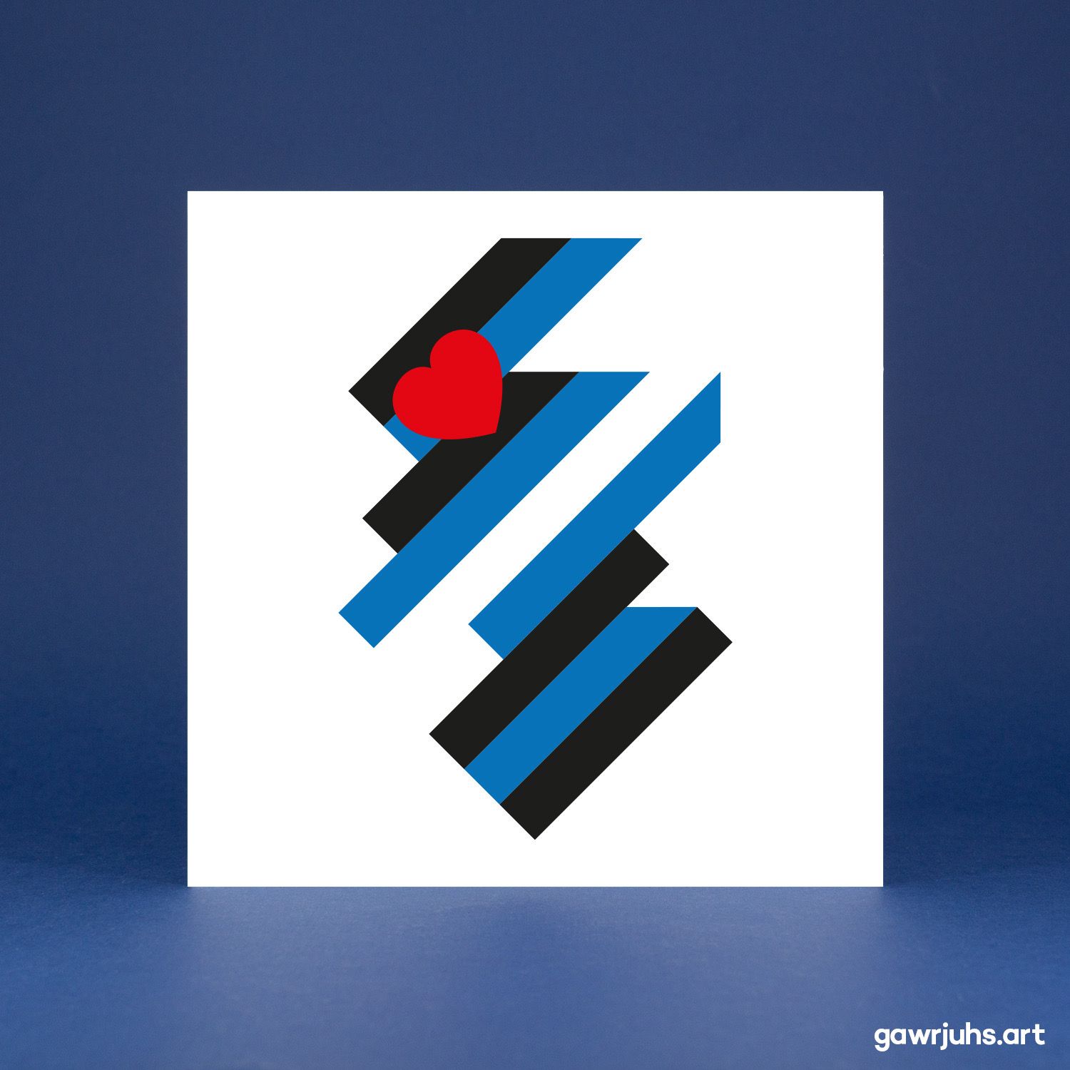 Proud Scot: Leather Pride Card