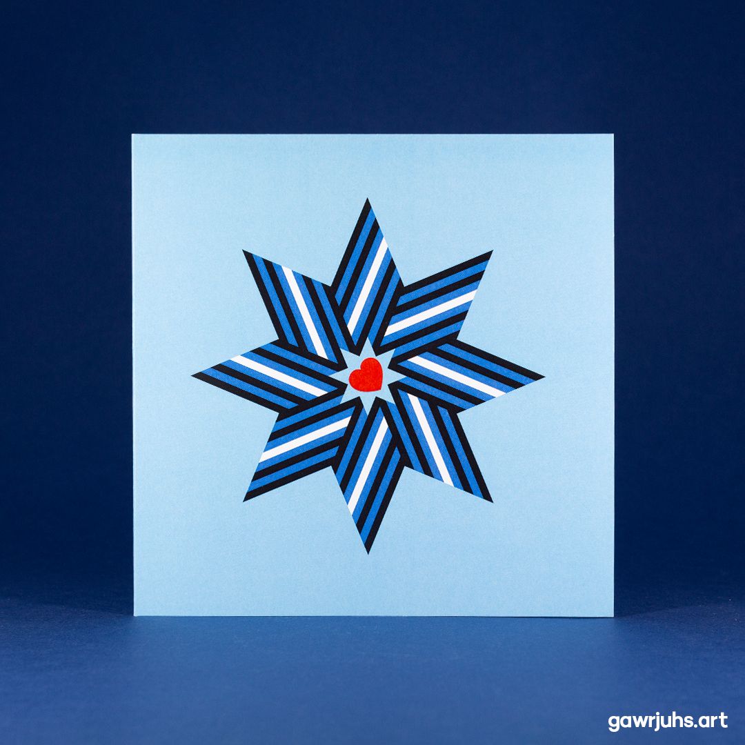 Star: Leather Pride Card