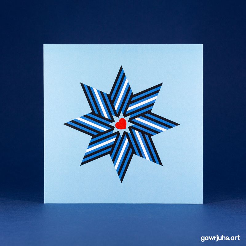 Star: Leather Pride Card