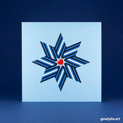 Star: Leather Pride Card