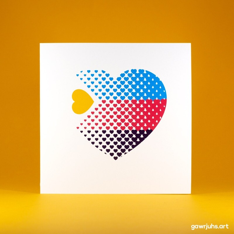 Heart: Polyamory Pride Card