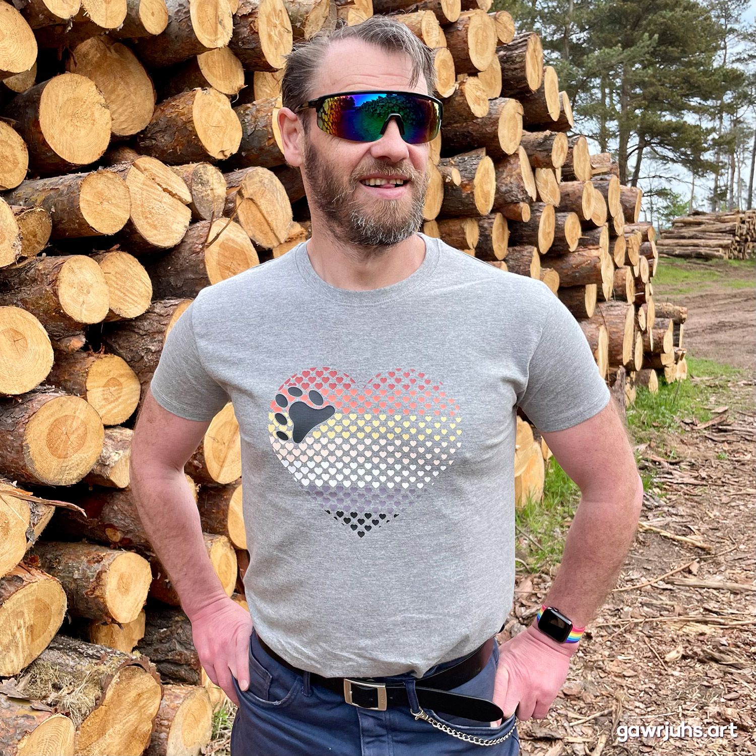 Heart: Bear Pride T-Shirt