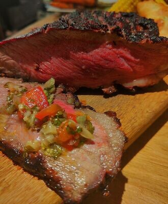 Picanha with Chimichurri red spicy or green - 1000 gr.