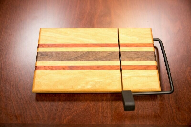 Cheese Slicer (Cherry, Padauk, & Walnut Hardwoods)