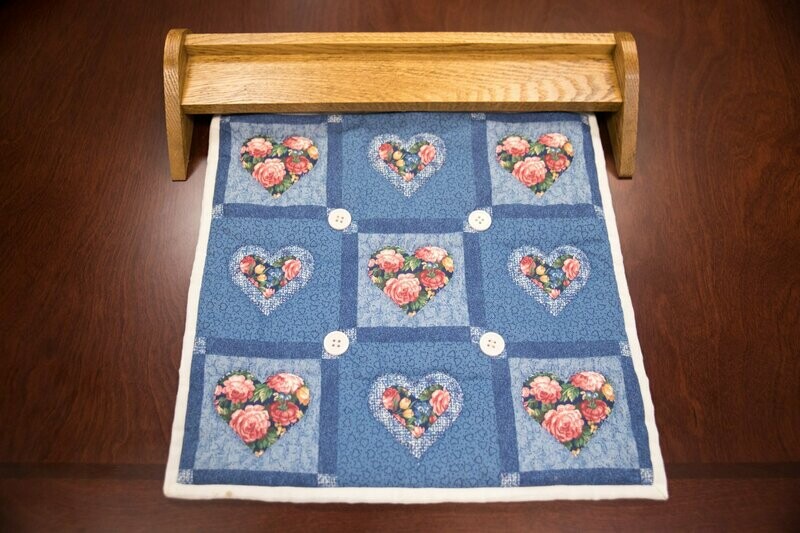 Wall Hanging Hardwood Quilt Rack