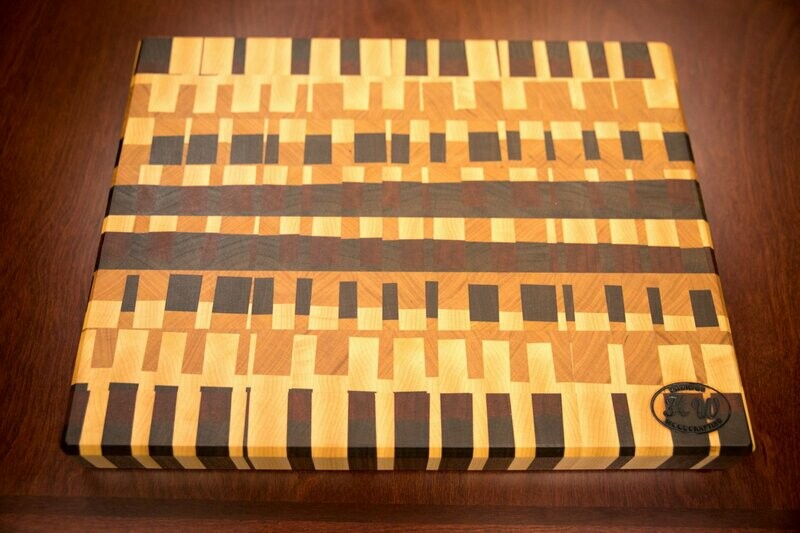 Chaotic End Grain Cutting Board