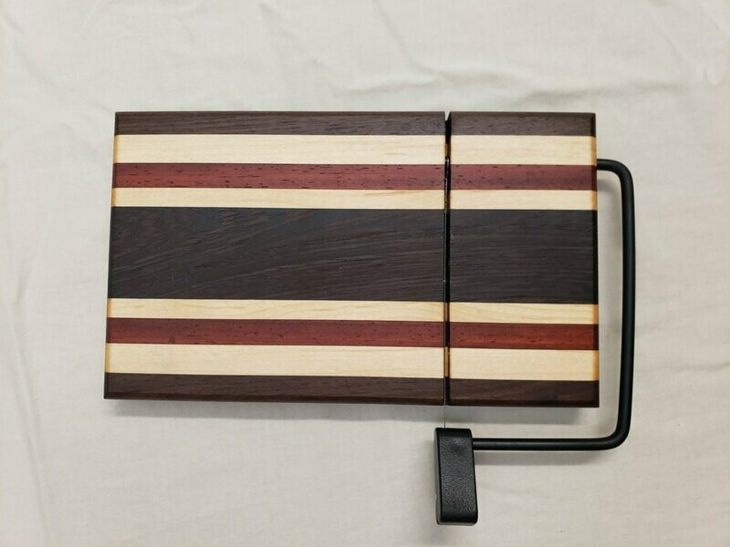 Cheese Slicer (Maple, Paduak, Walnut, & Wenge Hardwoods)
