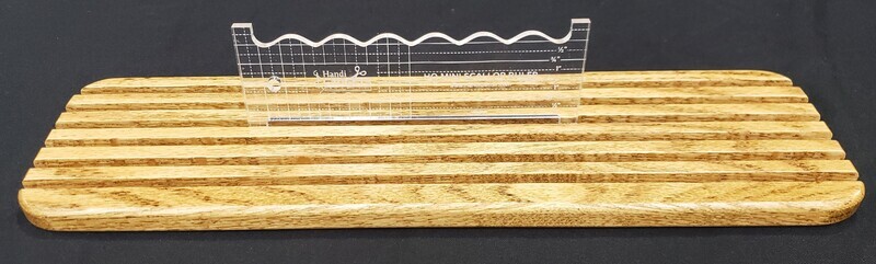 6 - Slot Long Arm Quilting Ruler Rack