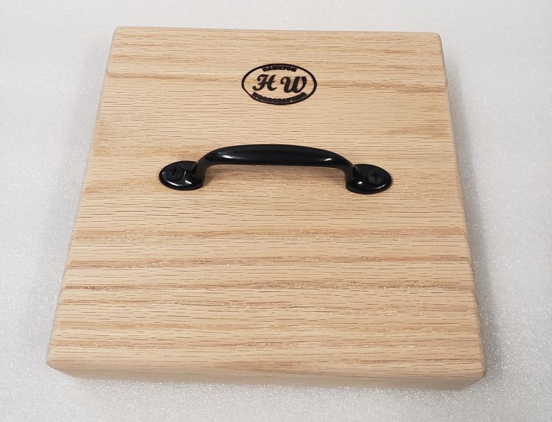 Quilting Clapper – 8" x 8" Red Oak