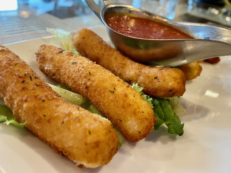 Fried Mozzarella Sticks