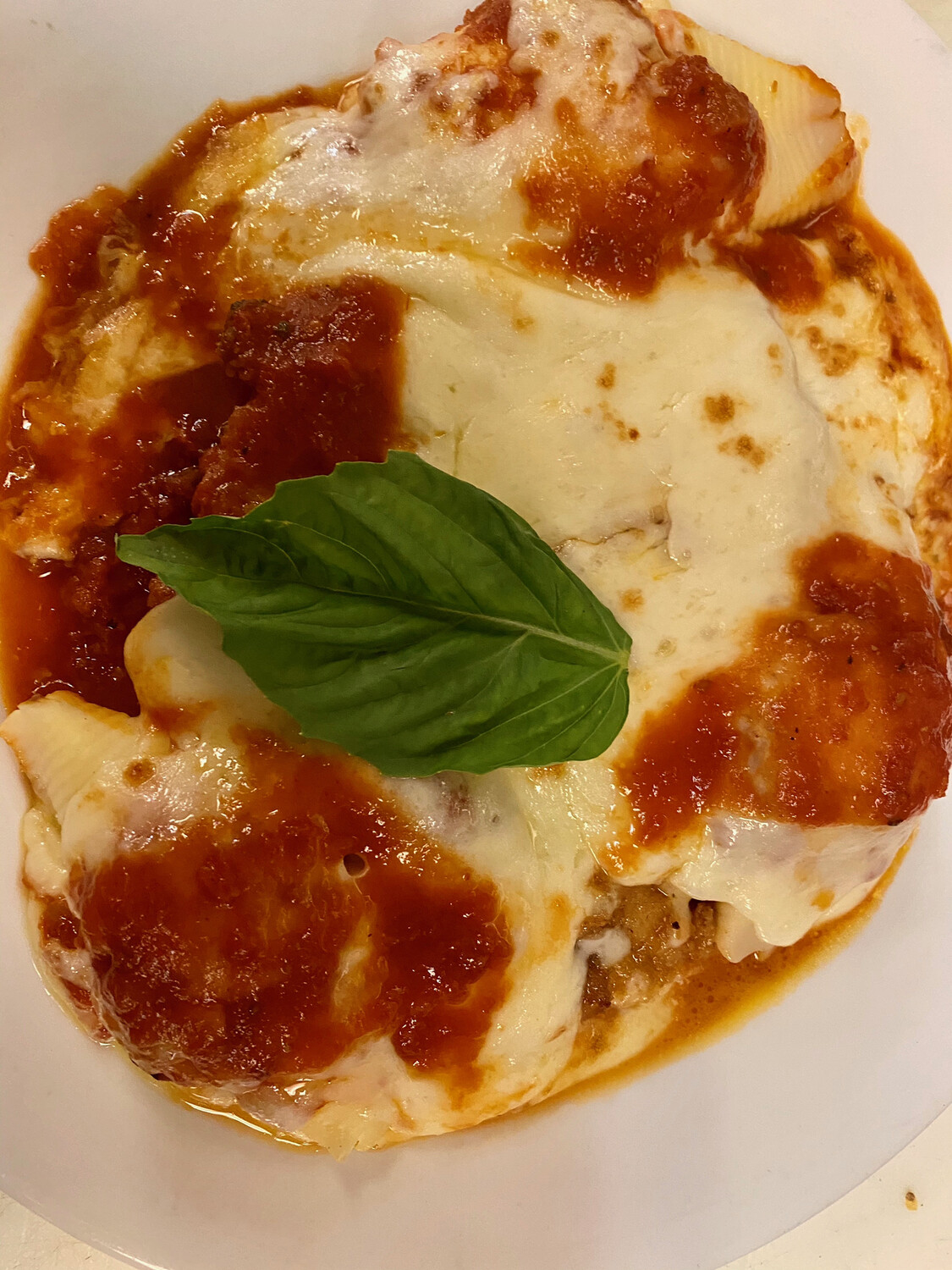8 Otto  Chicken parmigiana & stuffed shells