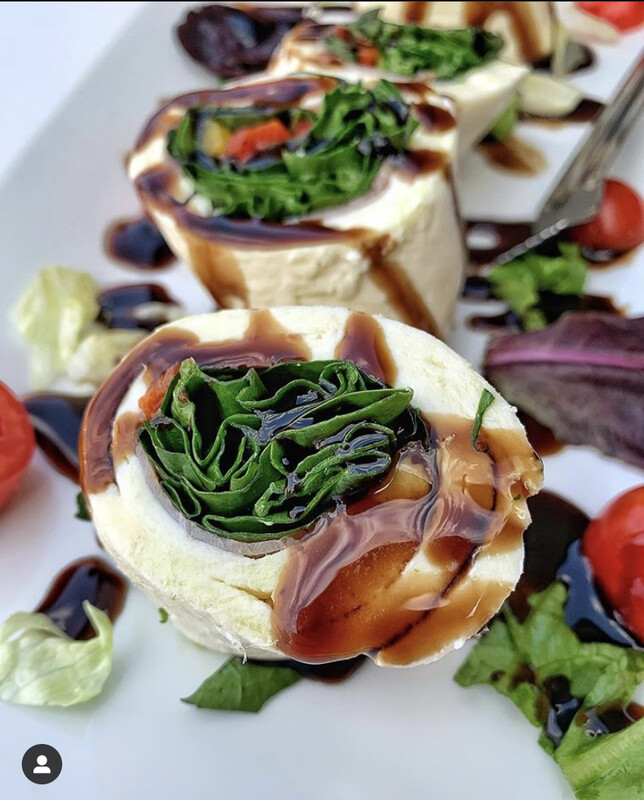 Rainbow Touched Mozzarella