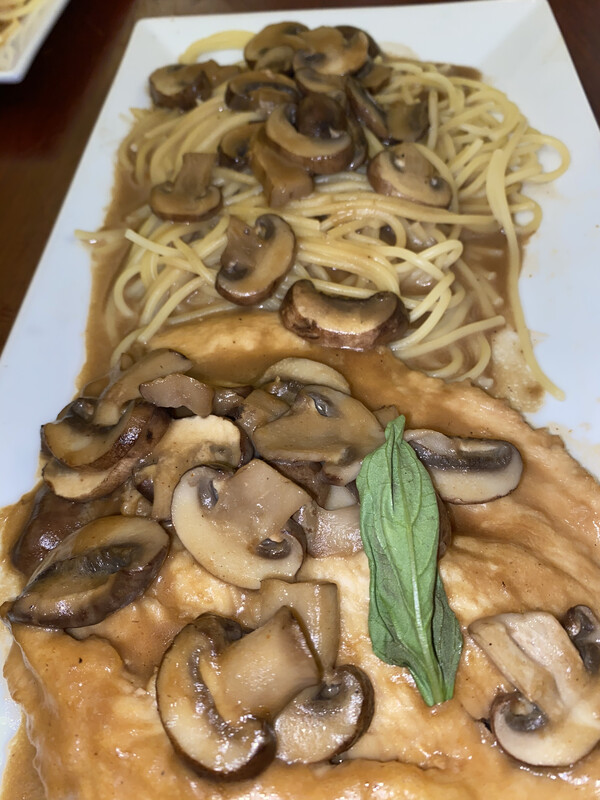 Chicken Scallopini Marsala