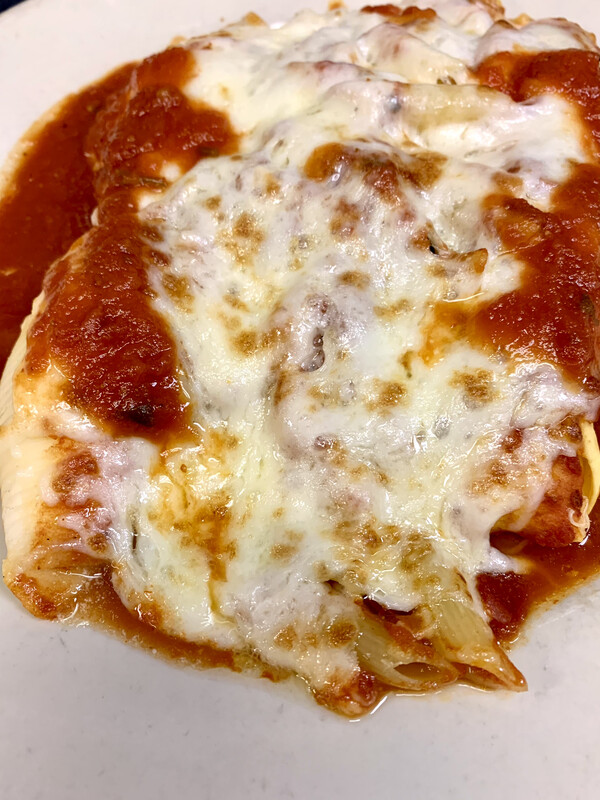 4 Quattro  Stuffed shells, manicotti & penne