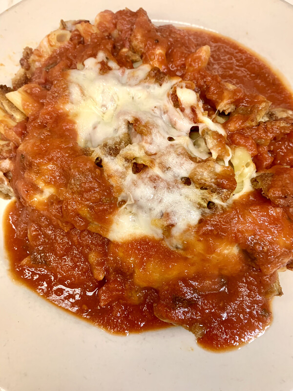 Baked Penne Sicilian