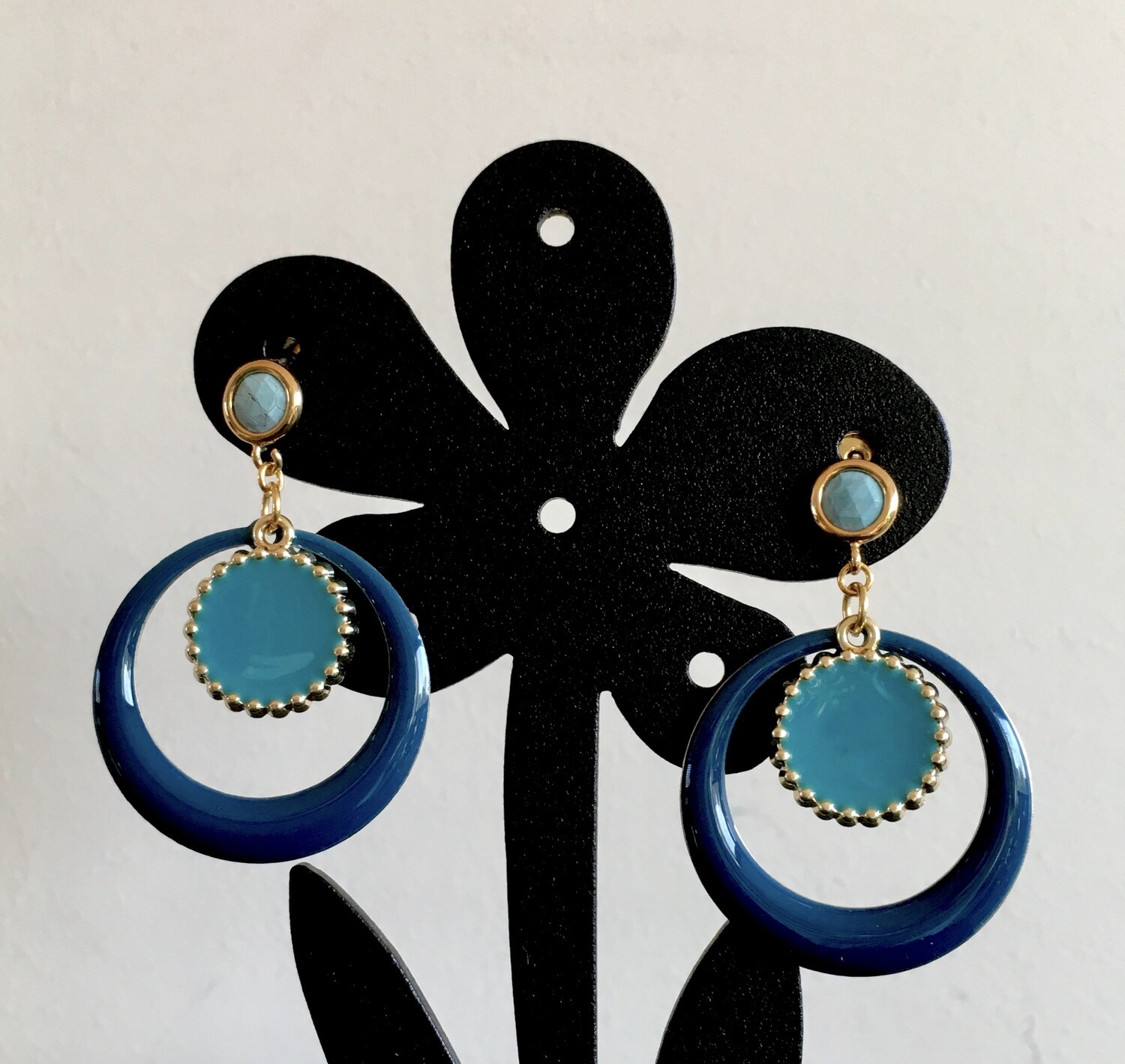 Blue Helene earrings