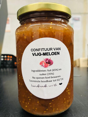 Confituur van vijg-meloen (380 ml)