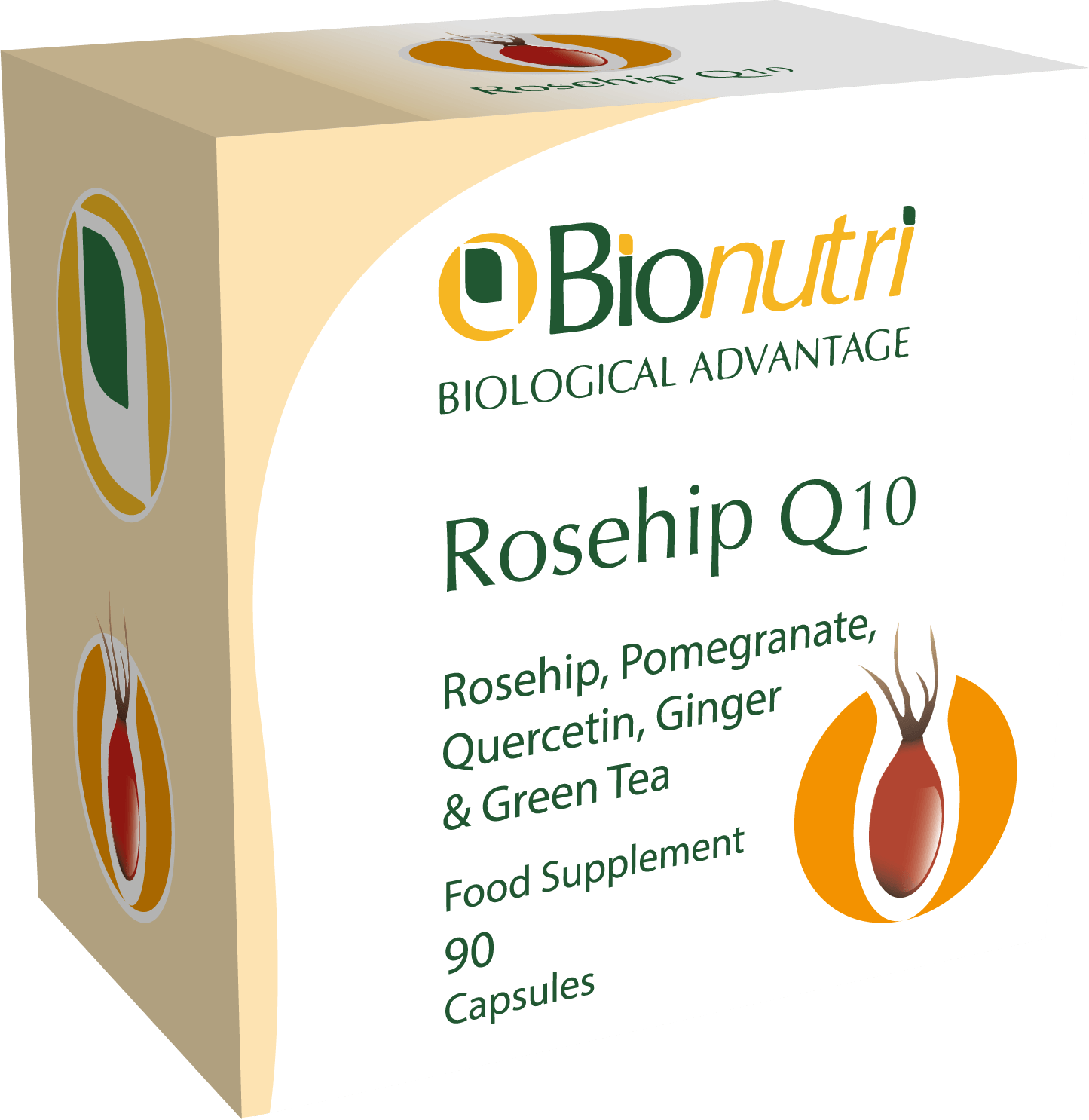 Rosehip Q10 - 30/90 Capsules