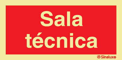 P0869 PVC fotoluminescente 400x200 TIPO 3