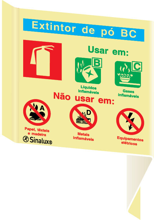 P1007 PVC fotoluminescente 150x150 TIPO P