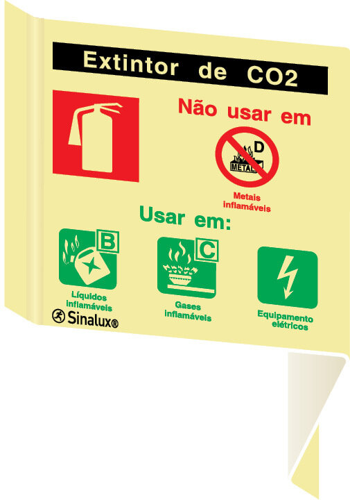 P1000 PVC fotoluminescente 100x100 TIPO P