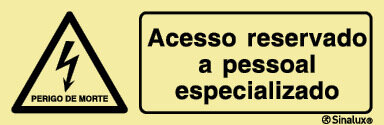 P1394 PVC fotoluminescente 600x200 TIPO 3