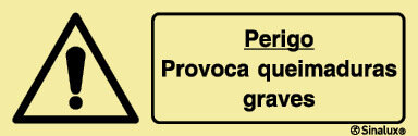 P1385 PVC fotoluminescente 200x70 TIPO 1