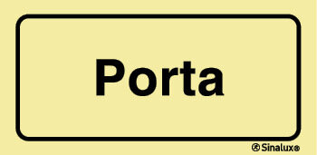 P4167 PVC fotoluminescente 300x150 TIPO 1