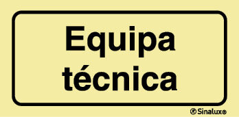 P4150 PVC fotoluminescente 400x200 TIPO 1