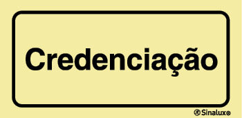 P4142 PVC fotoluminescente 400x200 TIPO 1
