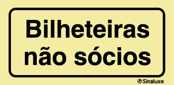 P4130 PVC fotoluminescente 400x200 TIPO 1