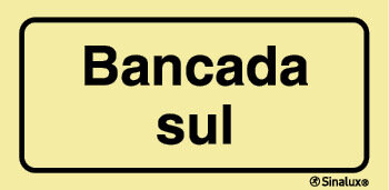 P4126 PVC fotoluminescente 400x200 TIPO 1