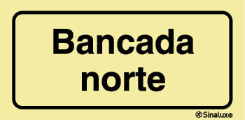P4125 PVC fotoluminescente 400x200 TIPO 1