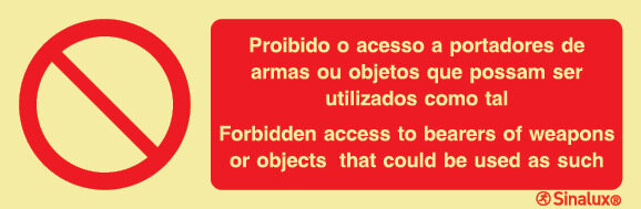 P3929 PVC fotoluminescente 400x150 TIPO 3