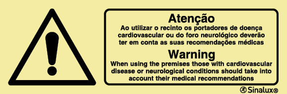 P3923 PVC fotoluminescente 400x150 TIPO 3