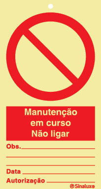 P1994 PVC fotoluminescente 80x150 TIPO 1