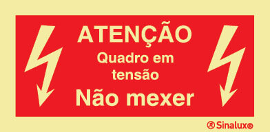 P1968 PVC fotoluminescente 200x100 TIPO 1