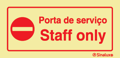 P1965 PVC fotoluminescente 200x100 TIPO 1