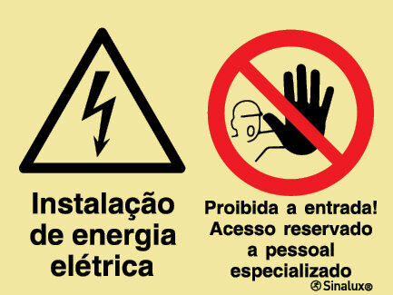P2156 PVC fotoluminescente 400x300 TIPO 1