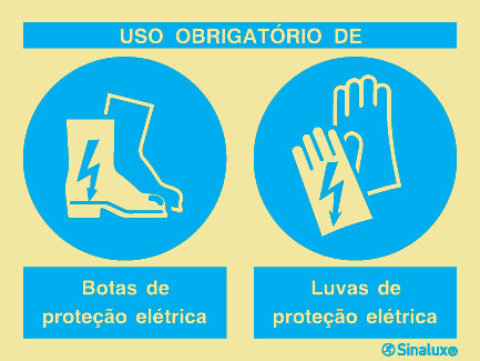 P2099 PVC fotoluminescente 400x300 TIPO 1
