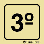 P3853 PVC fotoluminescente 60x60 TIPO 1