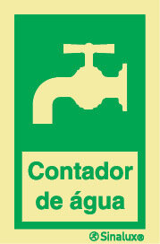 P3810 PVC fotoluminescente 100x150 TIPO 1