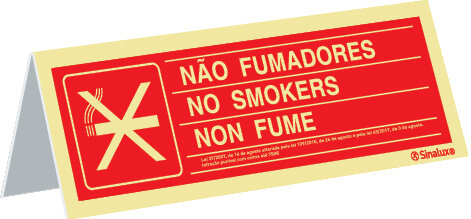 P3495 PVC fotoluminescente 170x65 TIPO P