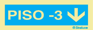 P4528 PVC fotoluminescente 600x200 TIPO 2