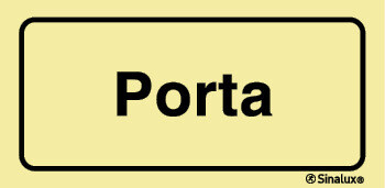 P4167 PVC fotoluminescente 300x150 TIPO 1